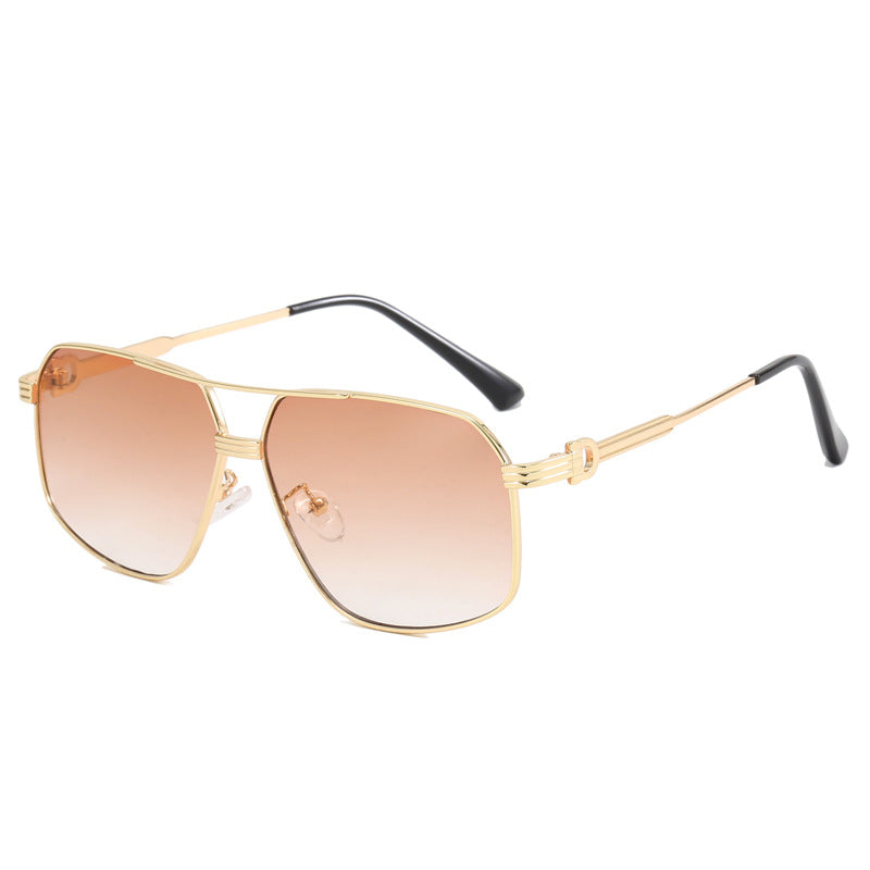 Damen stylische oversized Sonnenbrille mit diamantförmigem Rahmen Brehn