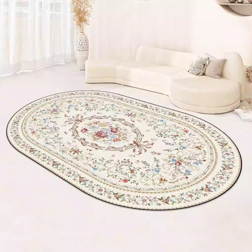 Eleganter vom Vintage inspirierter Teppich
