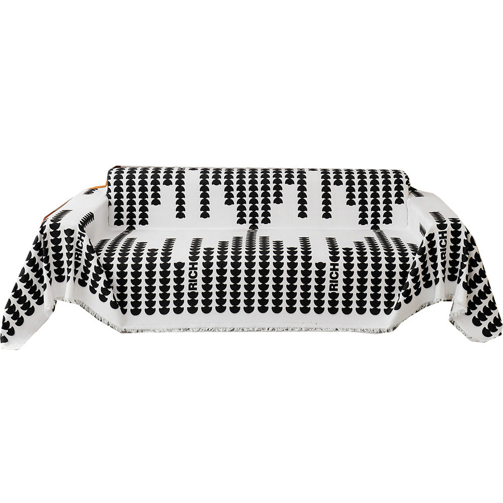 Stylische Geometrische Sofa-Wurfdecke