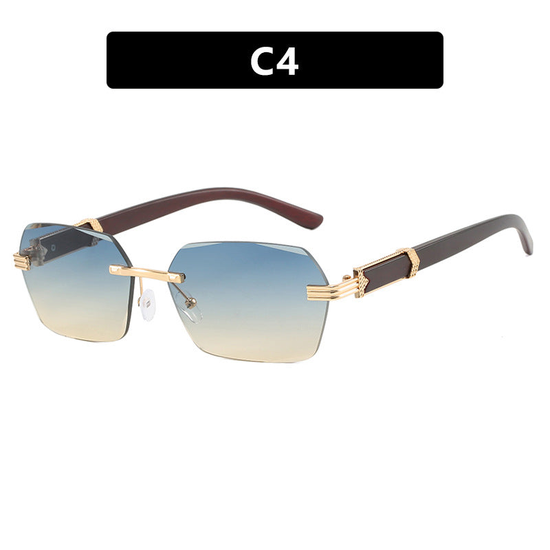 Damen geometrische Brille Brehn