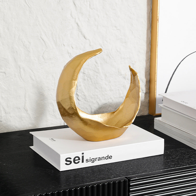 Dekorative abstrakte Mondskulptur