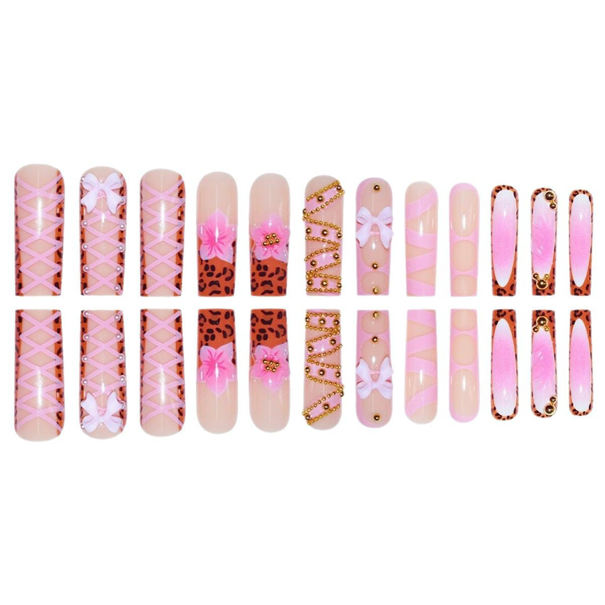 Dekoratives Press-On Nagelkunst-Set Brehn 1787368939