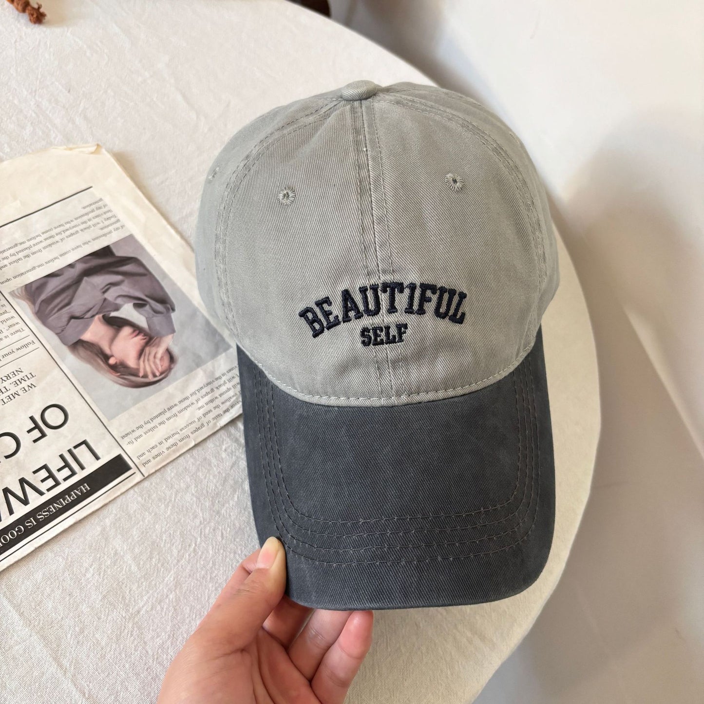 Damen Freizeit Verstellbare Statement Cap Brehn