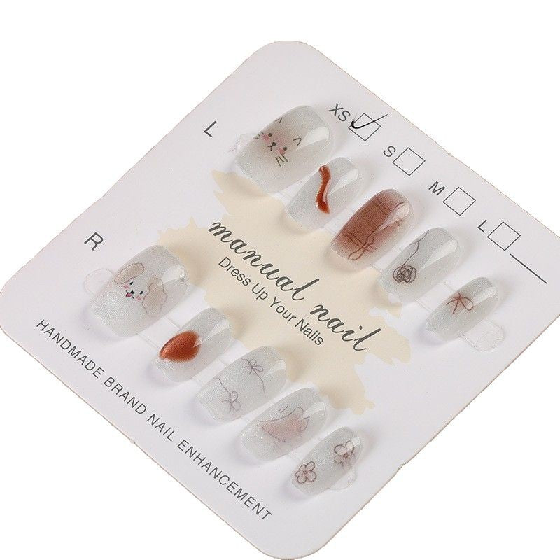 Artisanal Press-On Nail Set Brehn