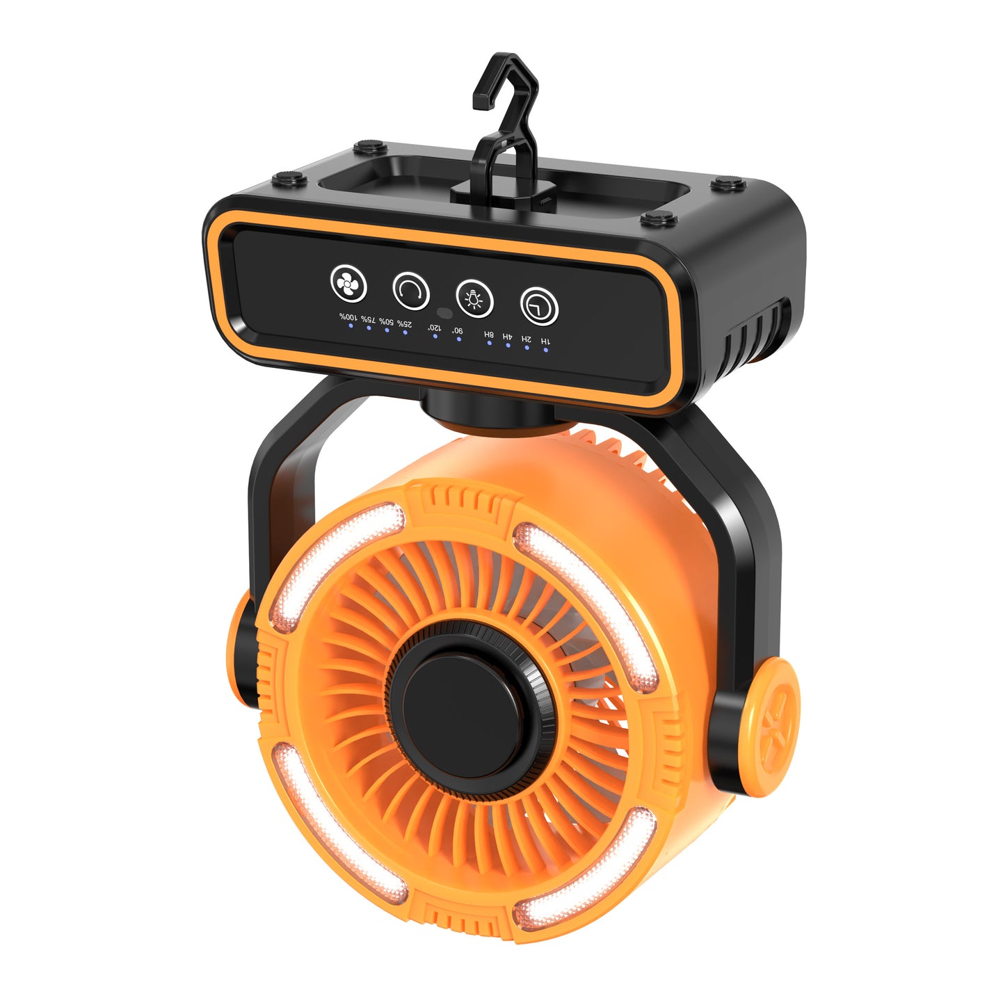 Unisex Tragbarer Hochleistungsventilator mit Fernbedienung und Wasserbefeuchtung Brehn