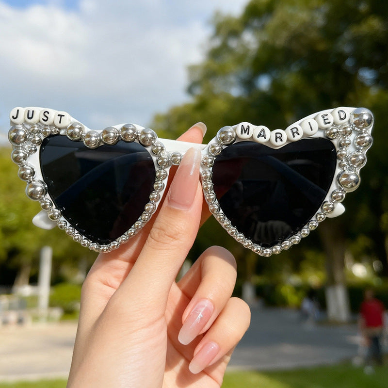 Dekorative herzförmige Party-Sonnenbrille Brehn