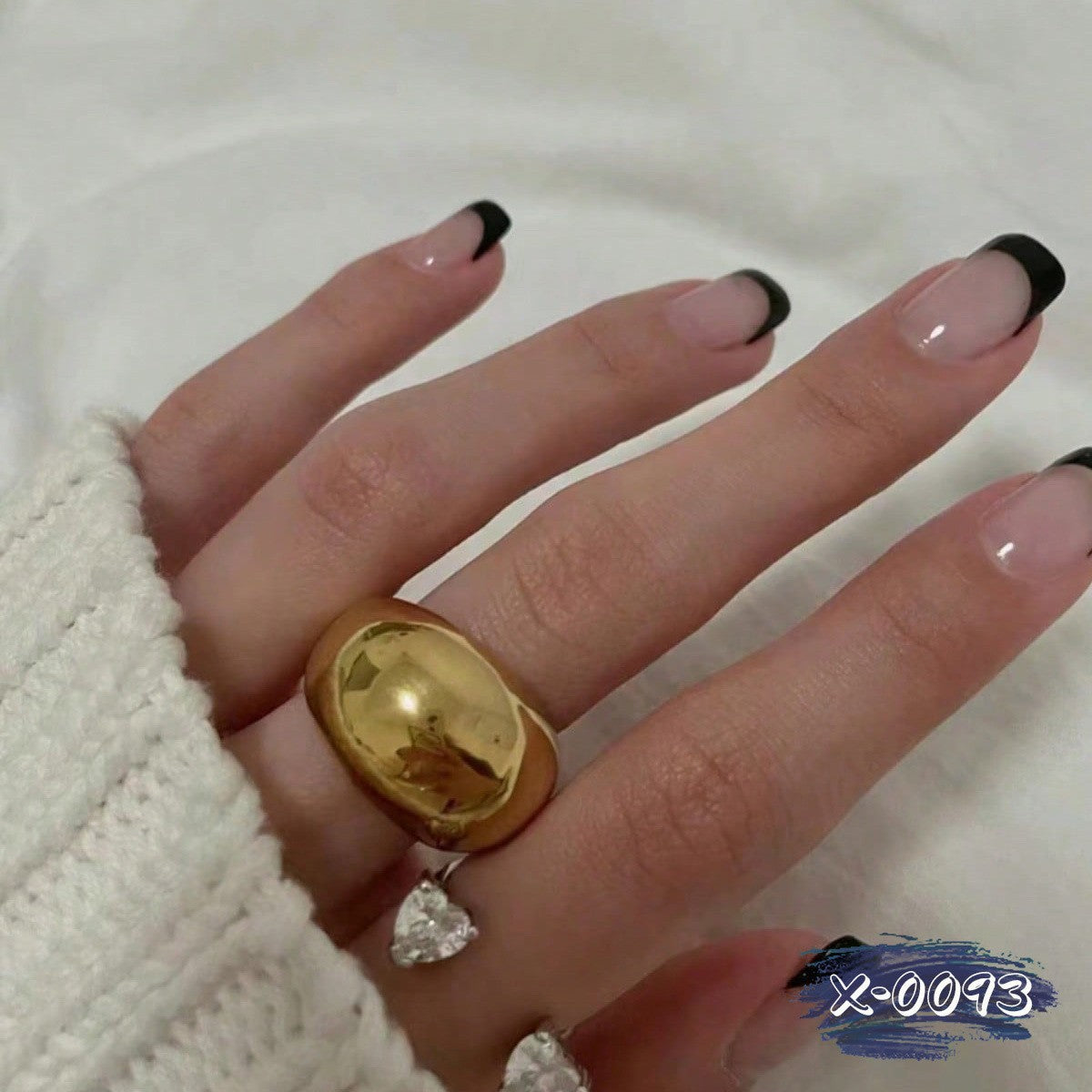 Eleganter Goldring