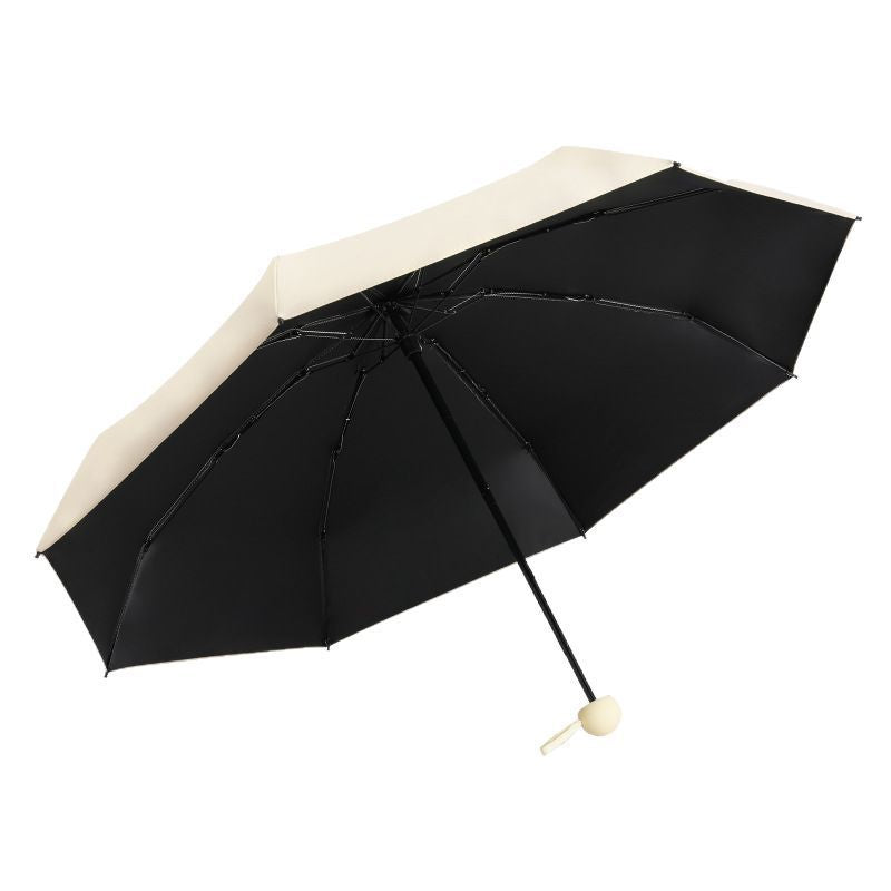 Unisex Faltregenschirm mit UV-Schutz Brehn