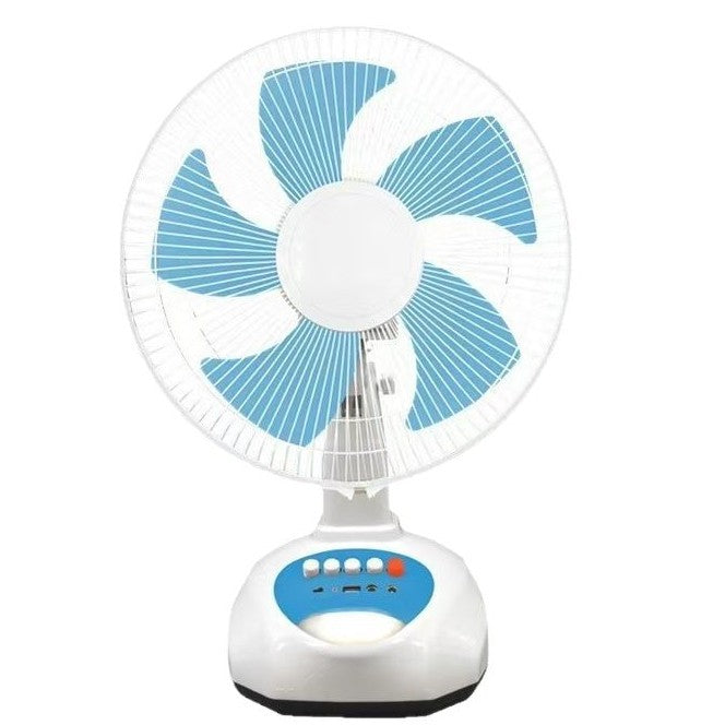Damen Solarbetriebener Tischventilator mit variabler Geschwindigkeitsregelung und Akku Brehn