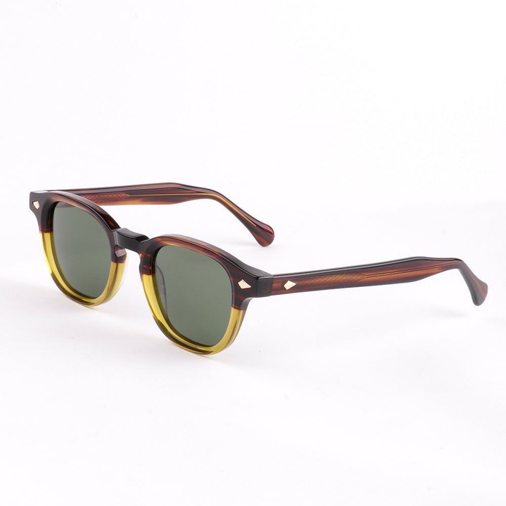 Damen modische Sonnenbrille mit einzigartigem Design und hochgradigem UV-Schutz Brehn