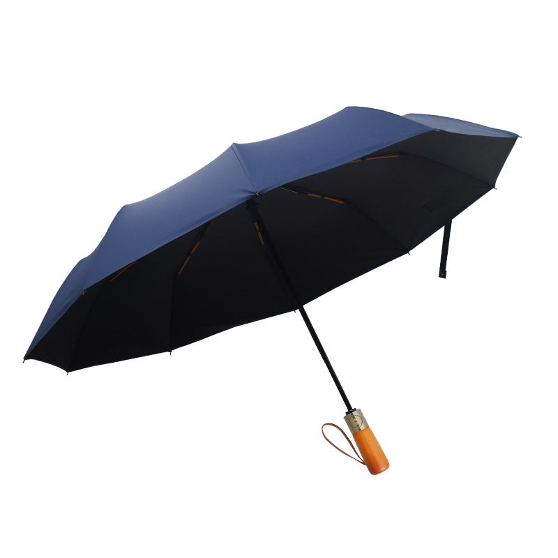 Damen Automatischer Regenschirm mit ergonomischem Griff und stabiler Bauweise Brehn