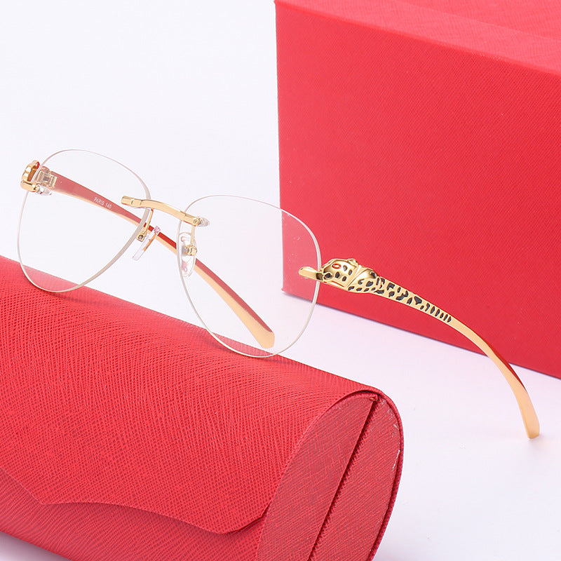 Damen elegante Piloten-Sonnenbrille mit luxuriösem Goldrahmen und schützenden Gläsern Brehn