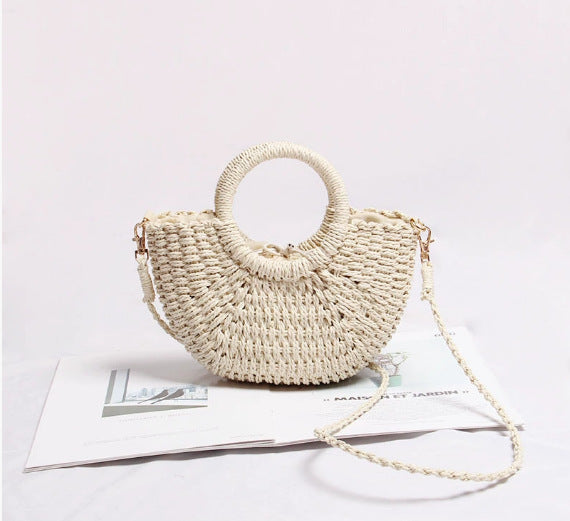 Damen Handtasche mit geflochtenem Design Brehn