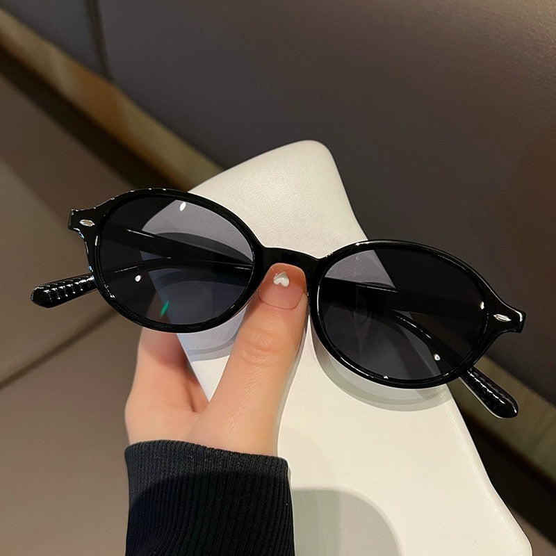 Vintage Oval Frame Sonnenbrille Brehn