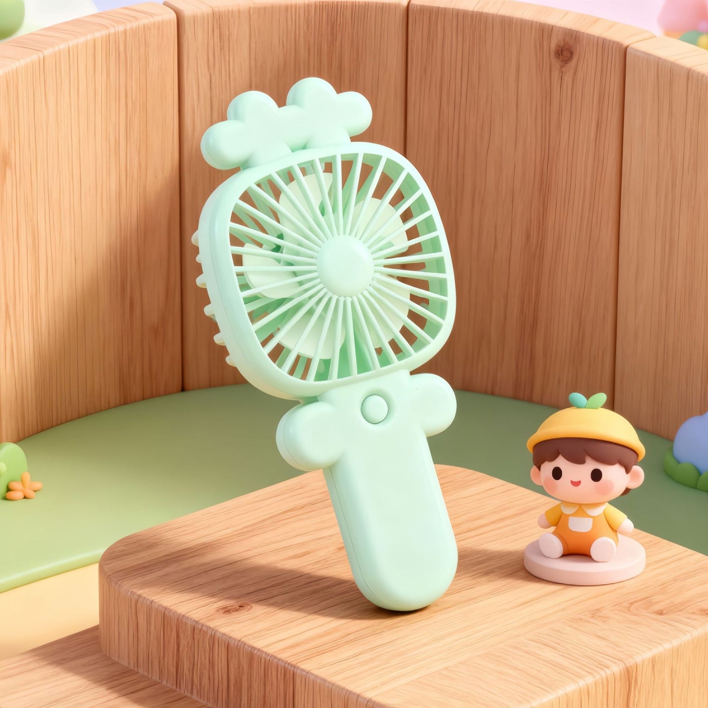 Damen Tragbarer Handventilator mit kreativem Design Brehn
