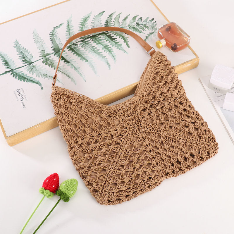 Handgeknüpfte Makramee Schultertasche Brehn
