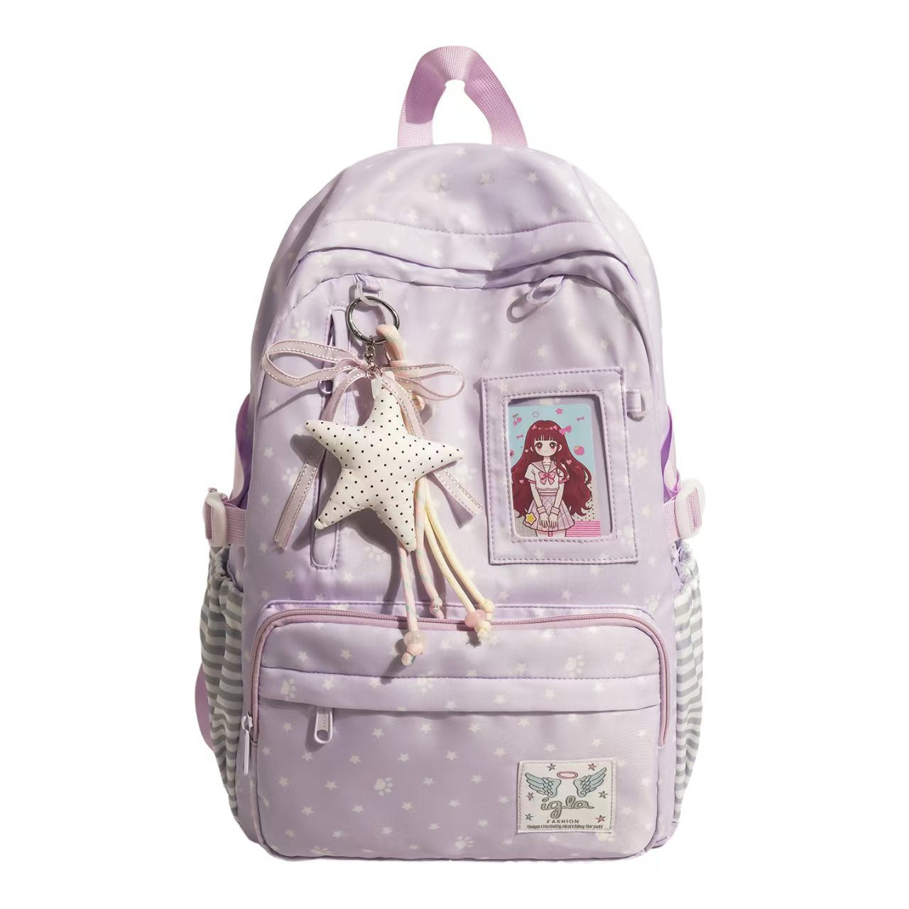 Süßer illustrierter Charakter-Rucksack Brehn