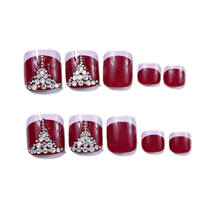 Premium Dekorative Pediküre Nagelkunst Brehn