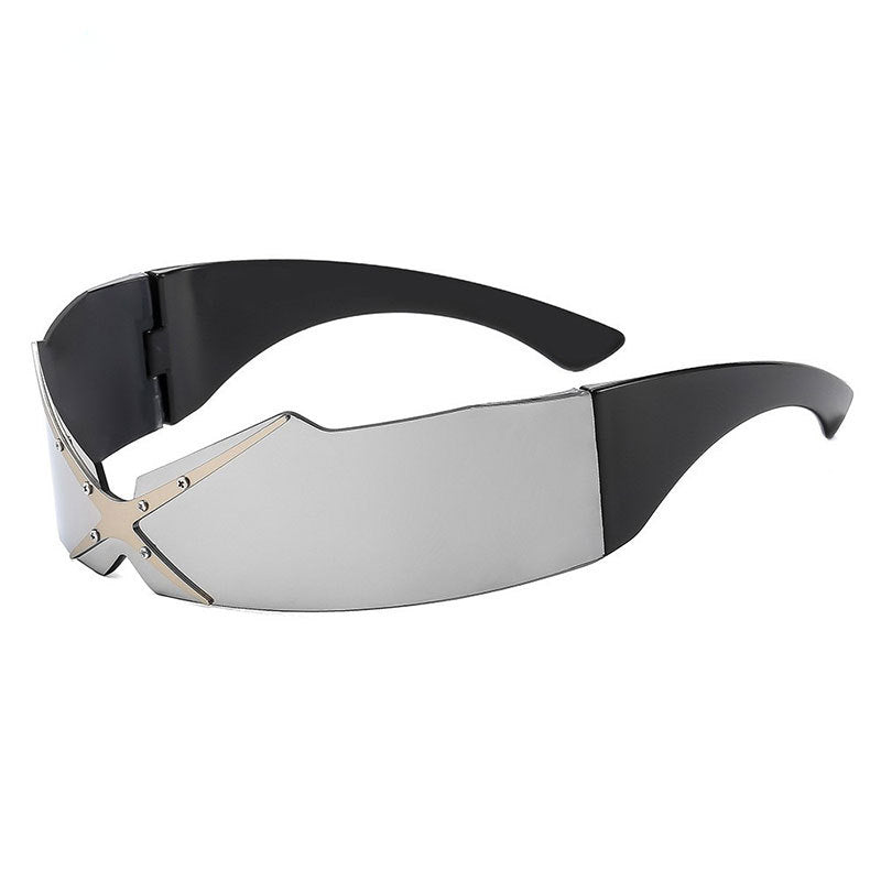 Futuristische Shield Sonnenbrille