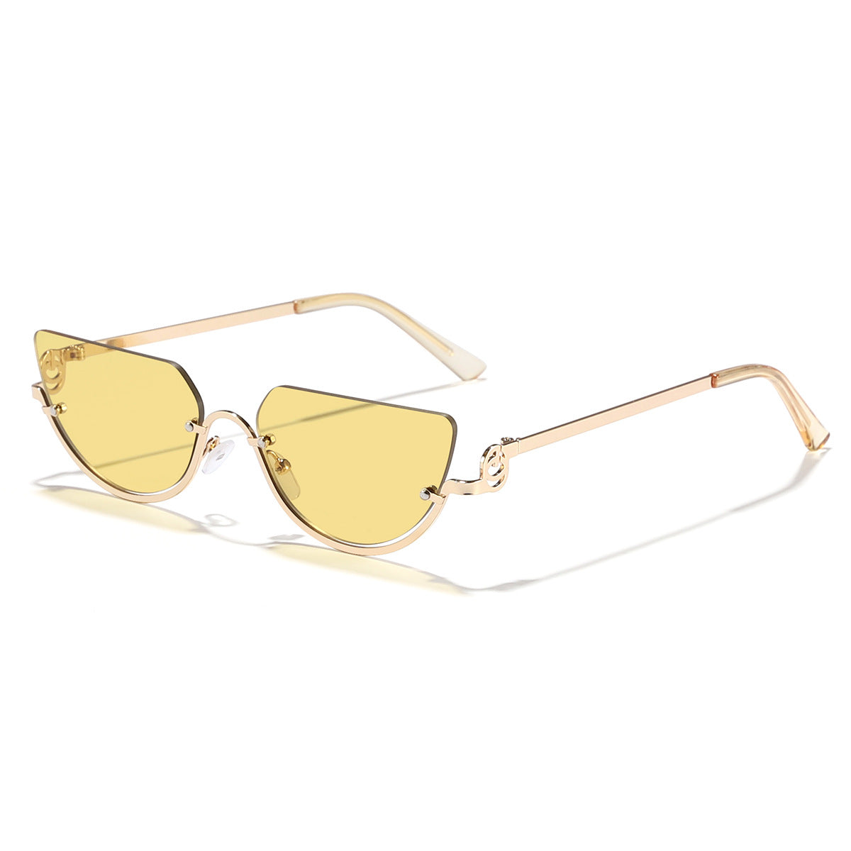 Damen Design-Sonnenbrille mit innovativem Cat-Eye-Rahmen Brehn