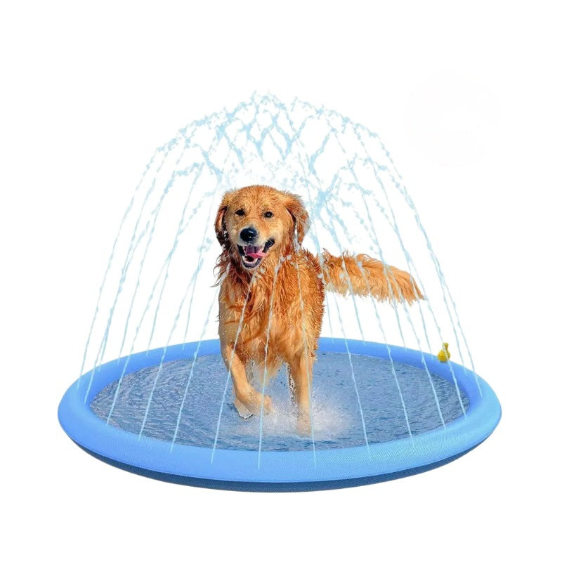 Unisex Plansch- und Sprinkler-Spielmatte Brehn
