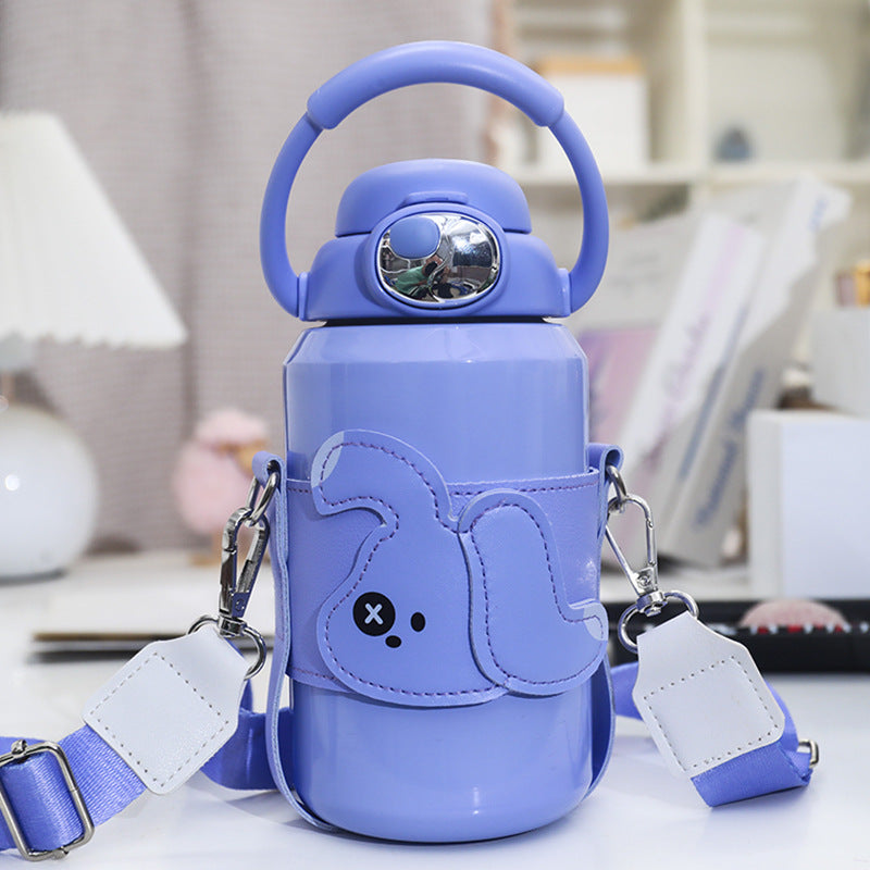Damen Isolierte Trinkflasche mit praktischem Tragesystem und niedlichem Design Brehn