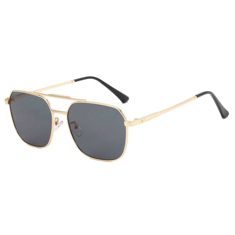 Damen Modische Oversized-Sonnenbrille im edlen Shield-Design Brehn