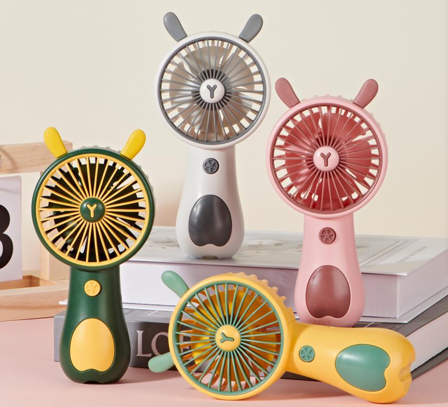 Unisex Tragbarer Handventilator mit tierischem Design und USB-Ladefunktion Brehn