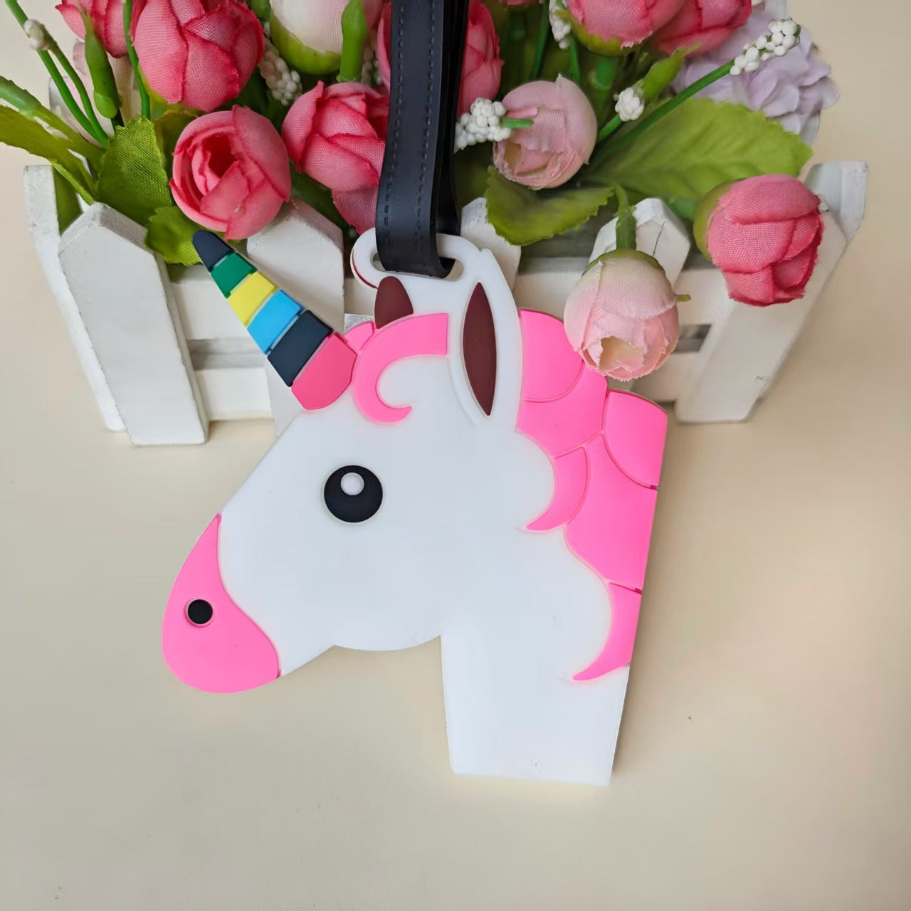 Unisex Gepäckanhänger im verspielten Einhorn-Design Brehn