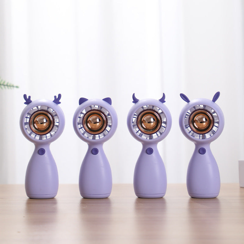 Damen tragbarer Mini-Ventilator mit kreativen Tierohren Brehn