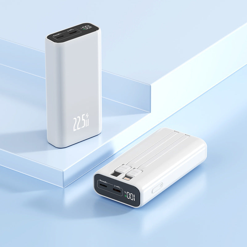 Powerbank mit digitaler Leistungsanzeige und Hochgeschwindigkeitsladung Brehn
