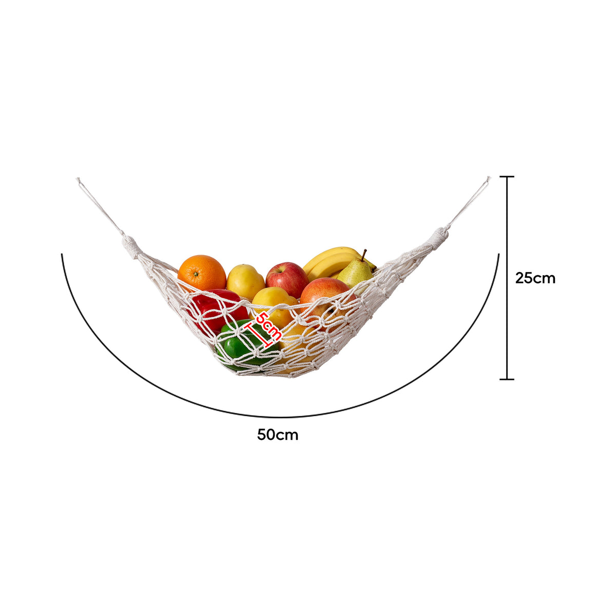 Hängender Gourmet Obst Organisator