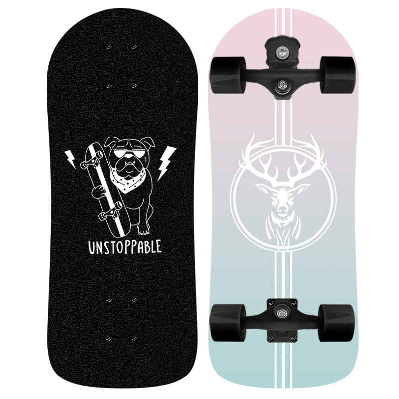 Unicorn-Themen Grafik Skateboard Brehn