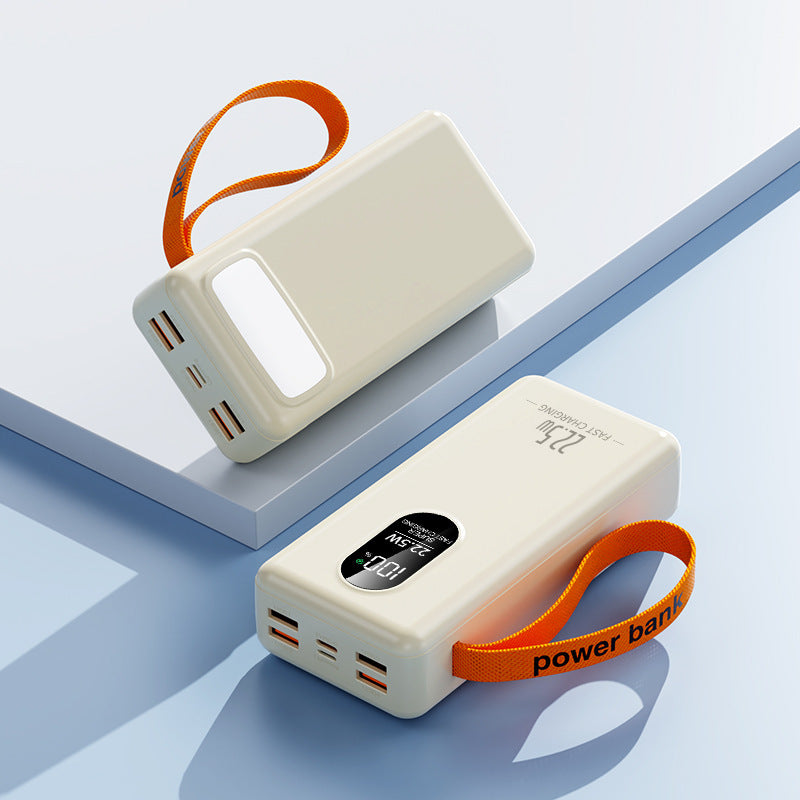 Powerbank mit Led-Display und Schnellem Ladeanschluss Brehn