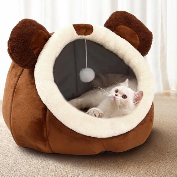 Plüsch Bären-Themen Katzenversteck Hundebett