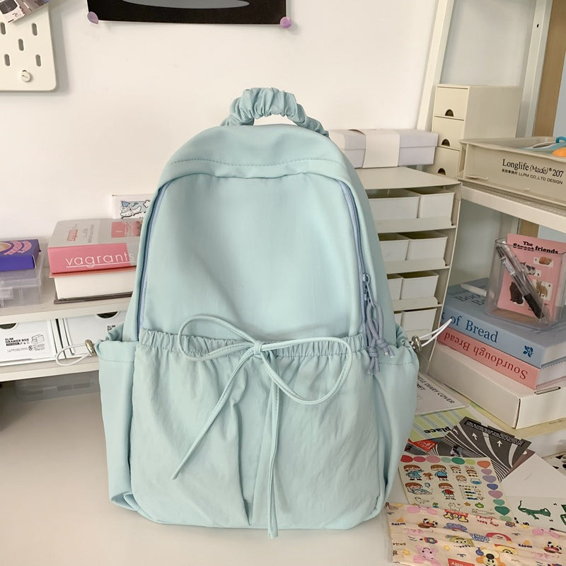 Leichter lässiger Drawstring Schul-Rucksack