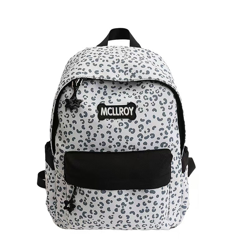 Stylische Leoparden-Print-Rucksack Brehn