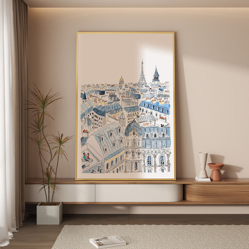 Küstenlandschaft Leinwand Wandkunst