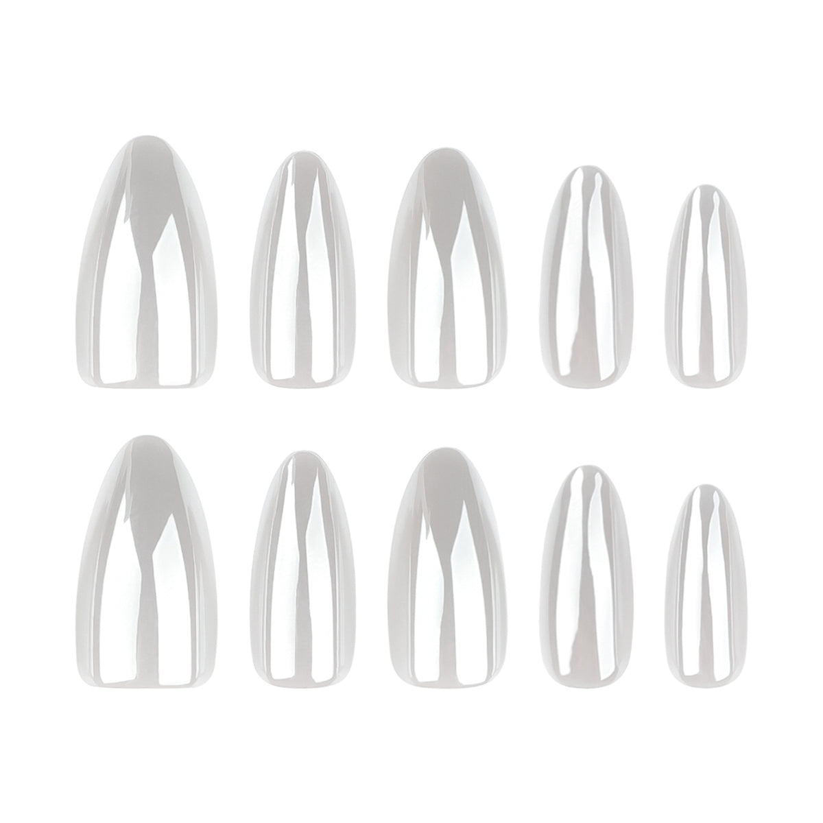 Kunstvolle Stiletto-Nägel mit eleganten Glanz-Details Brehn