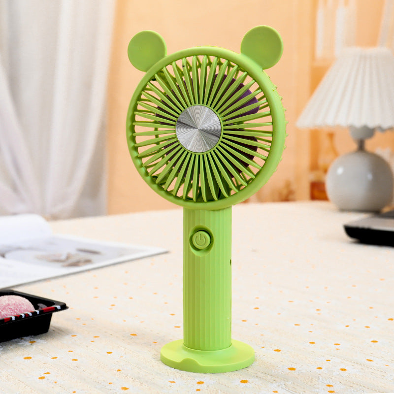 Damen Tragbarer Mini Ventilator mit Tierohren Brehn