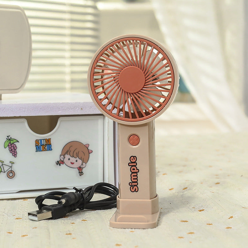 Damen Tragbarer Handventilator mit wiederaufladbarem USB-Anschluss und leichtgewichtiger Bauweise Brehn