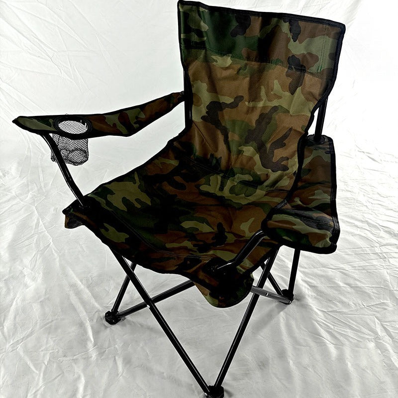 Klappstuhl Mit Getränkehalter Und Verstärkten Armlehnen Brehn