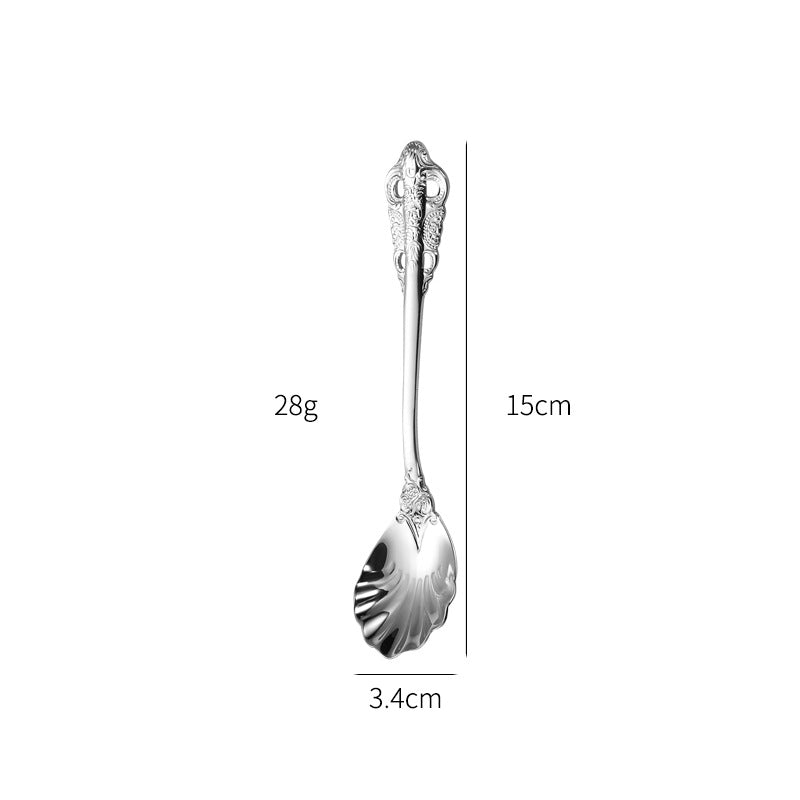 Elegante Fischgabel mit Kunstvollem Griffdesign Brehn