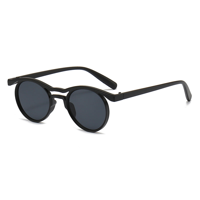 Damen modische runde Sonnenbrille mit UV-Schutz Brehn