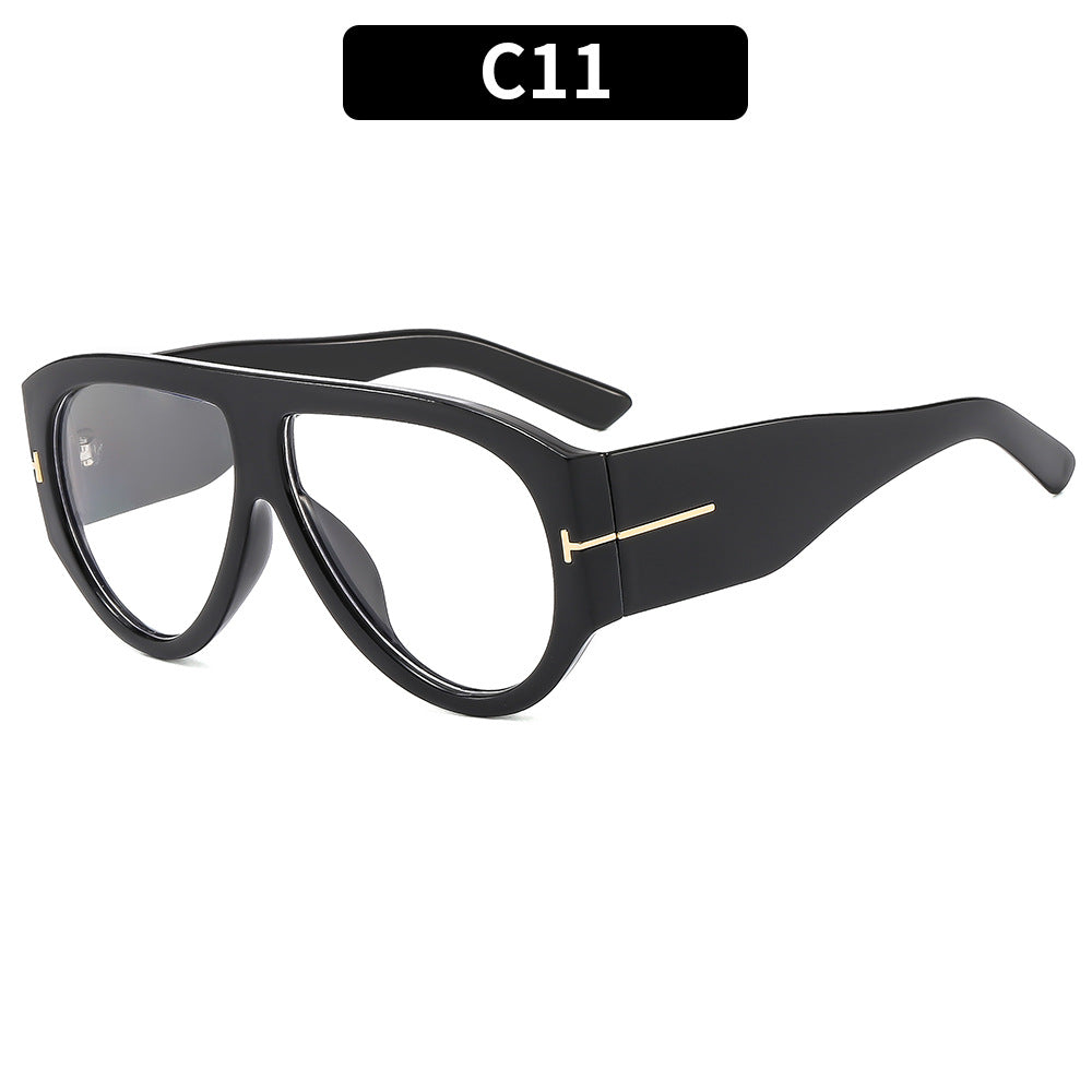 Oversized Fashion Shield Sonnenbrille