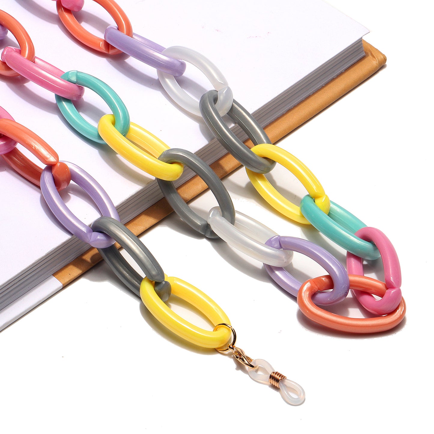 Bunte Chunky Brillen Kette Brehn