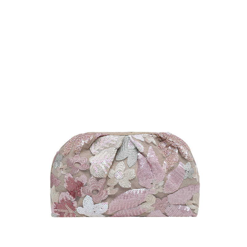 WoElegant Pailletten Clutch Tasche Brehn
