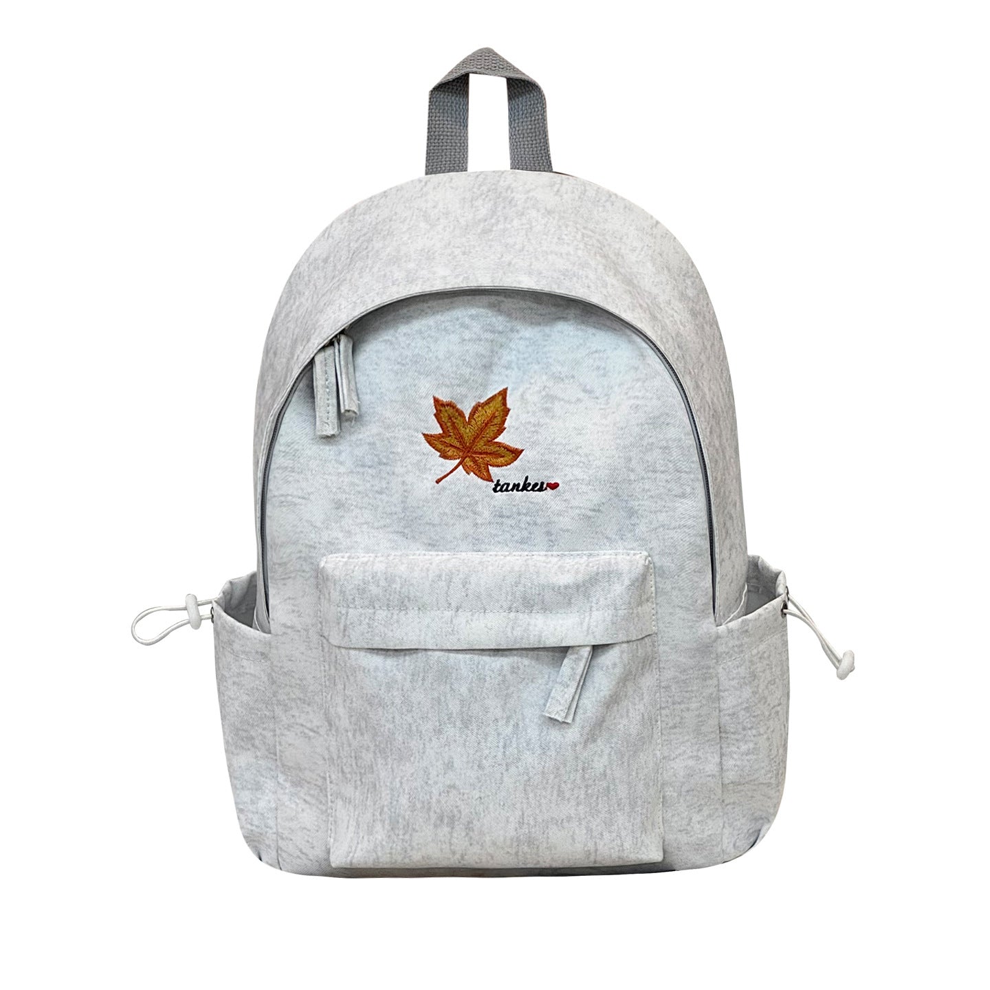 Lässiger bestickter Rucksack