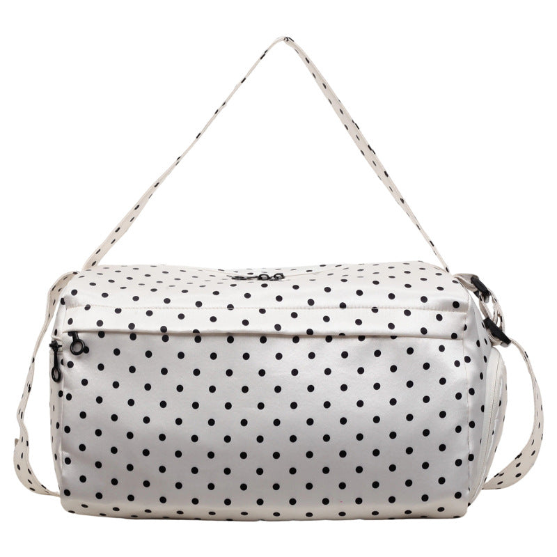 Stylische gepunktete Reisduffelbag Brehn