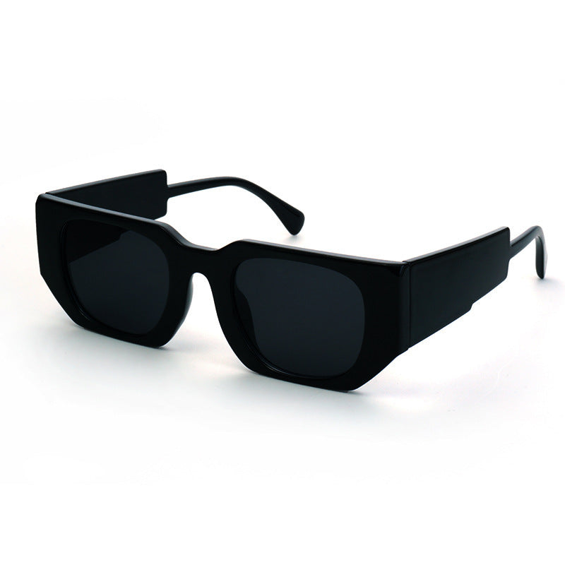 Damen Modische Sonnenbrille mit kantigem Rahmen und UV-Schutz Brehn